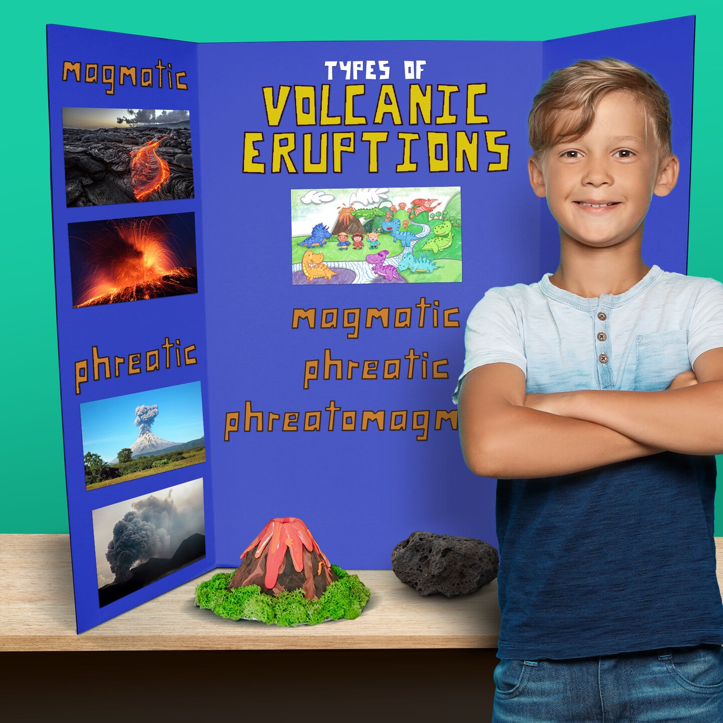 Flipside Products 36” x 48” Project Boards for Presentations, Science Fair, School Projects, Event Displays and Trifold Picture Board, Proudly Made in USA - 24 Pack