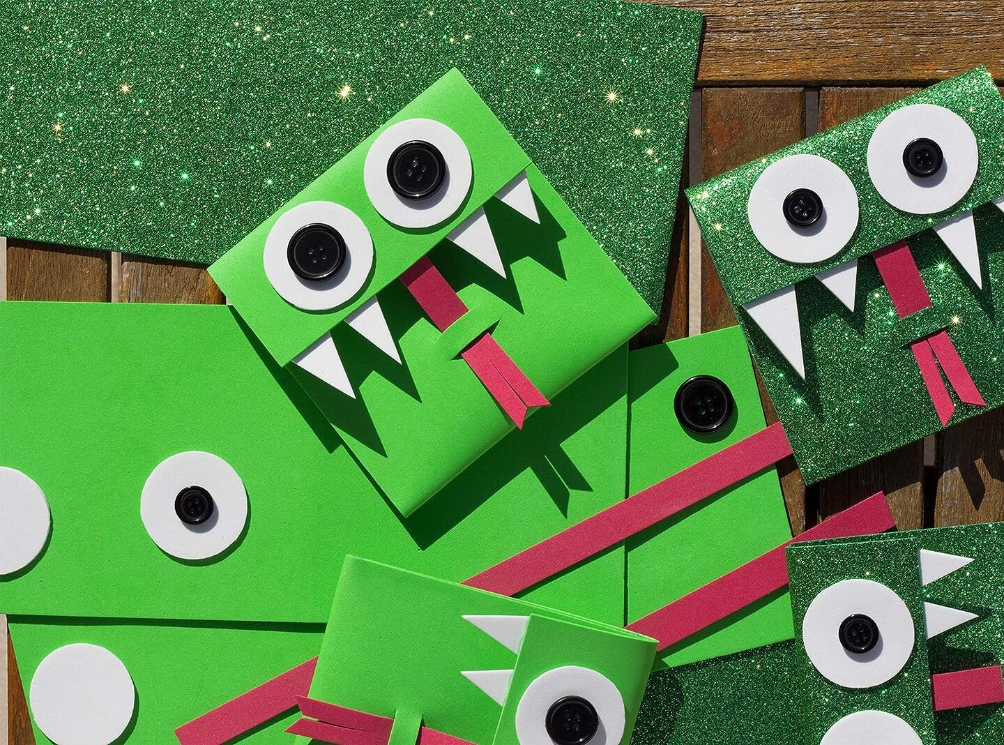 36 Pack Glitter Foam Sheets, 9 x 12 Inch, Assorted 12 Colors, for Arts and Crafts, 36 Sheets