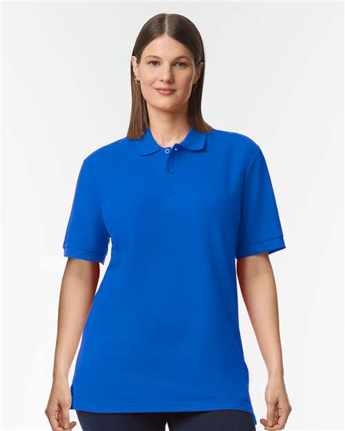 Gildan Hammer Pique Polo Shirt for Workwear, Uniform Use & Casual Everyday Comfort