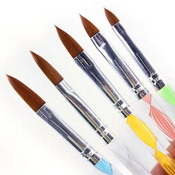 Kitcheniva 5 Pcs New Acrylic Brush Pen Tool Nail Art