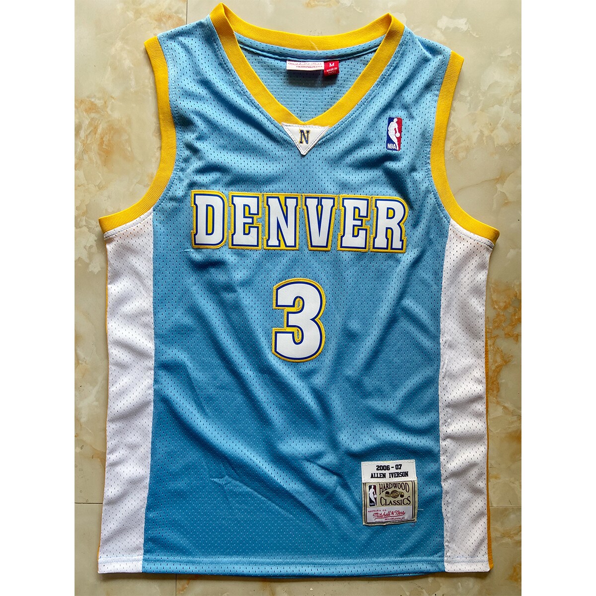 2024 Mitchell & Ness Allen Iverson Denver Nuggets Jersey