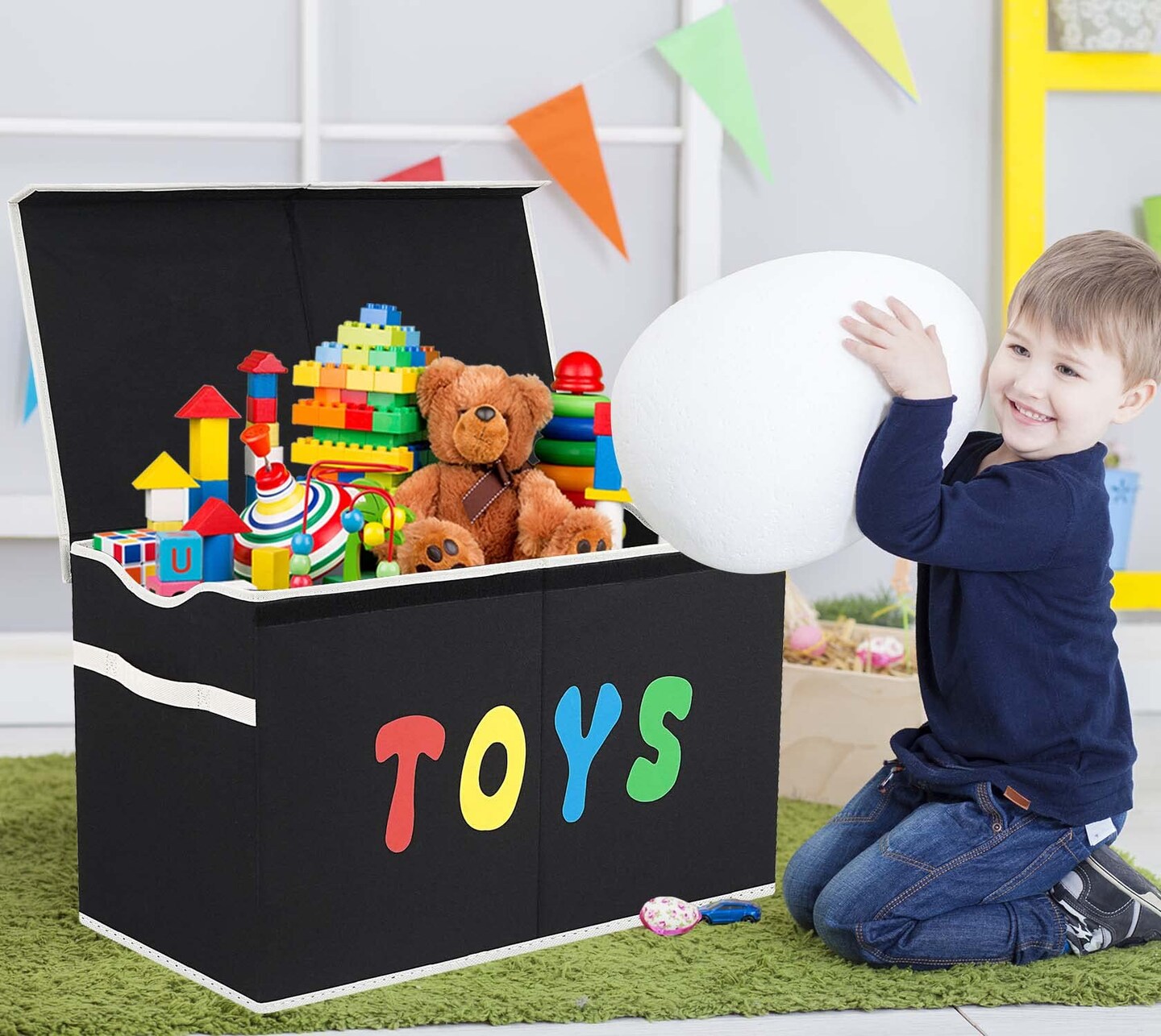 Baby girl toy chest online