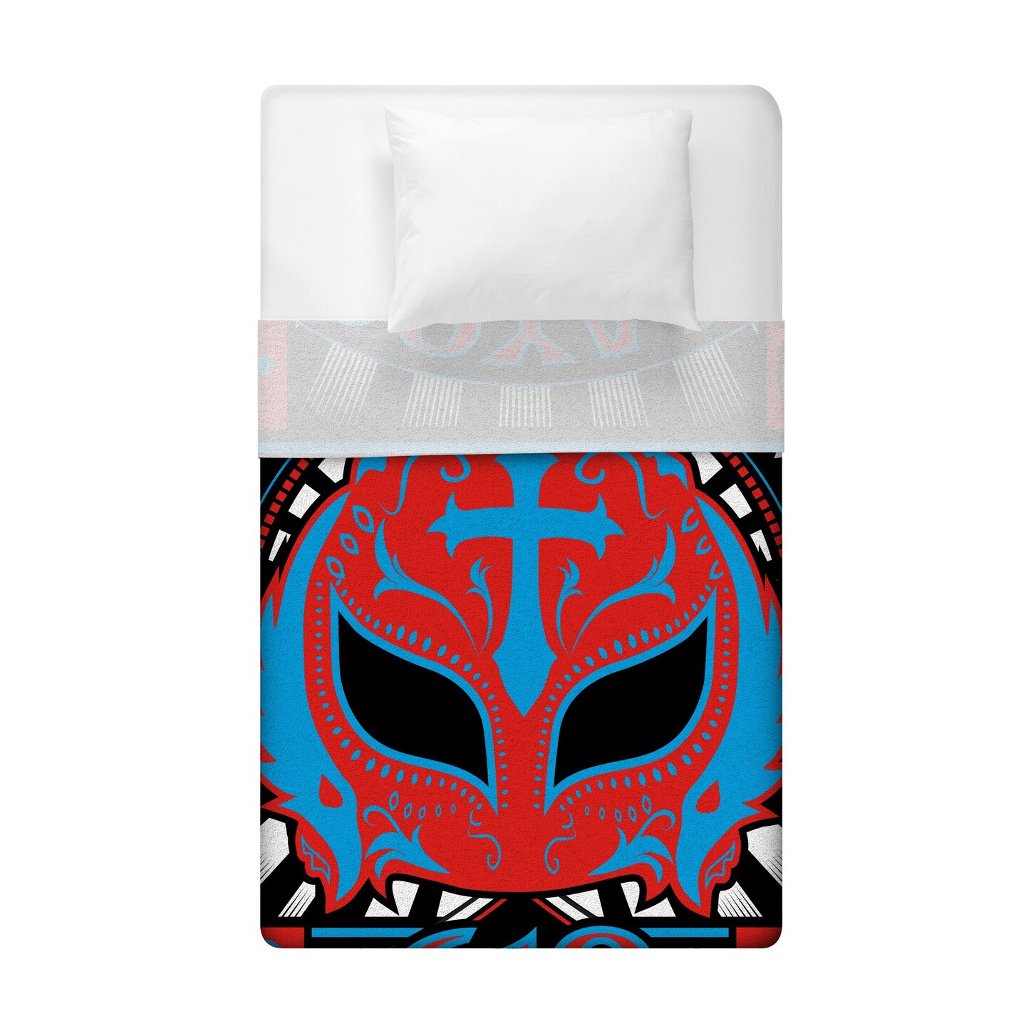 Sleep Squad WWE Rey Mysterio 60&#x201D; x 80&#x201D; Raschel Plush Blanket
