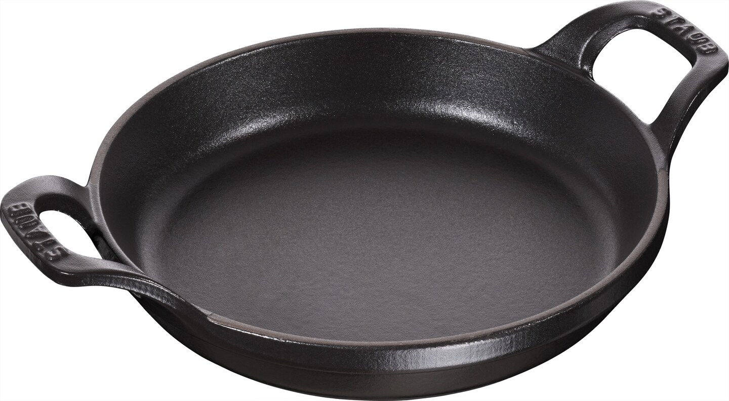 STAUB Cast Iron 7.5-inch Round Gratin Baking Dish
