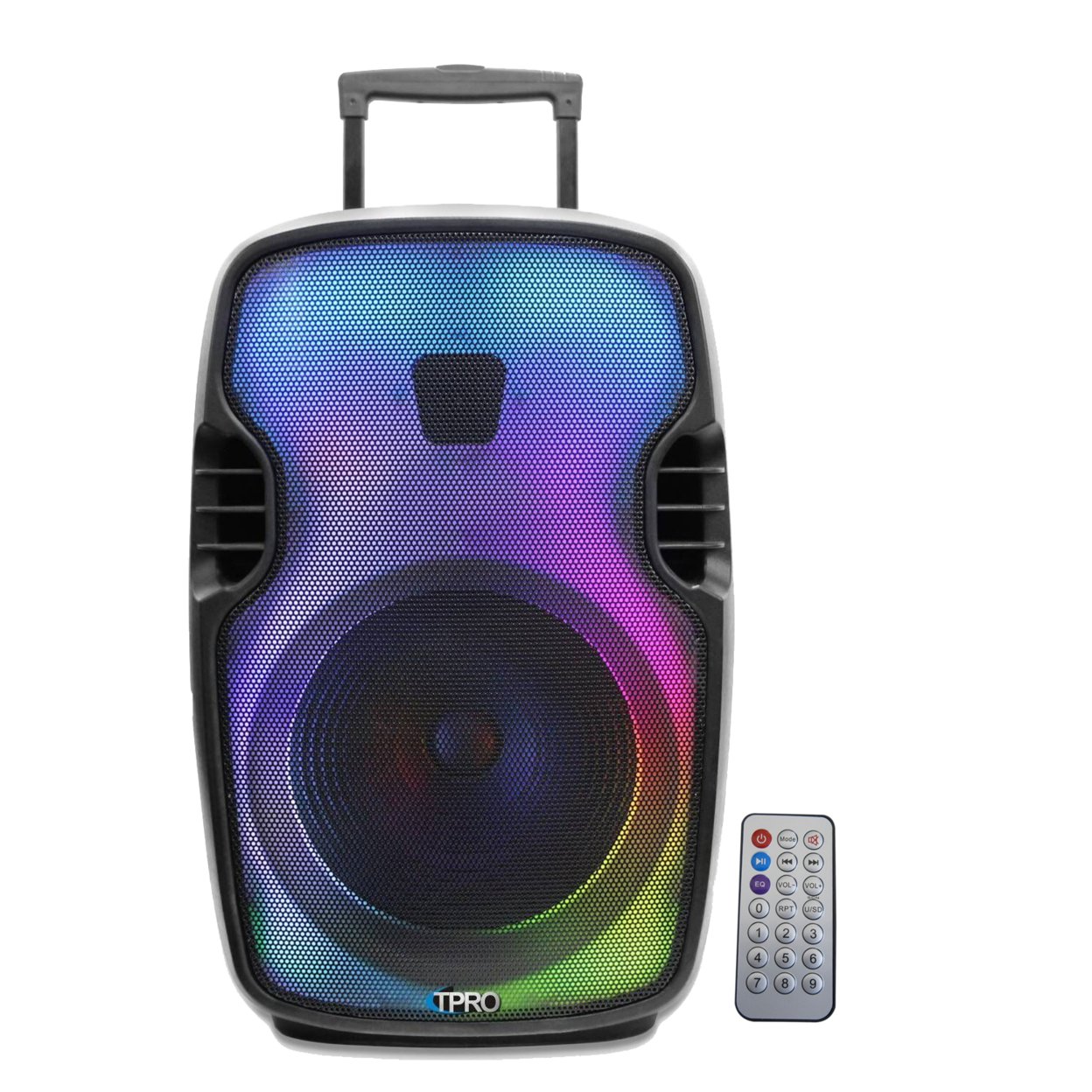 Technical Pro 2000W 15 Inch Bluetooth Loudspeaker Led Effects Tws Mobile Speaker