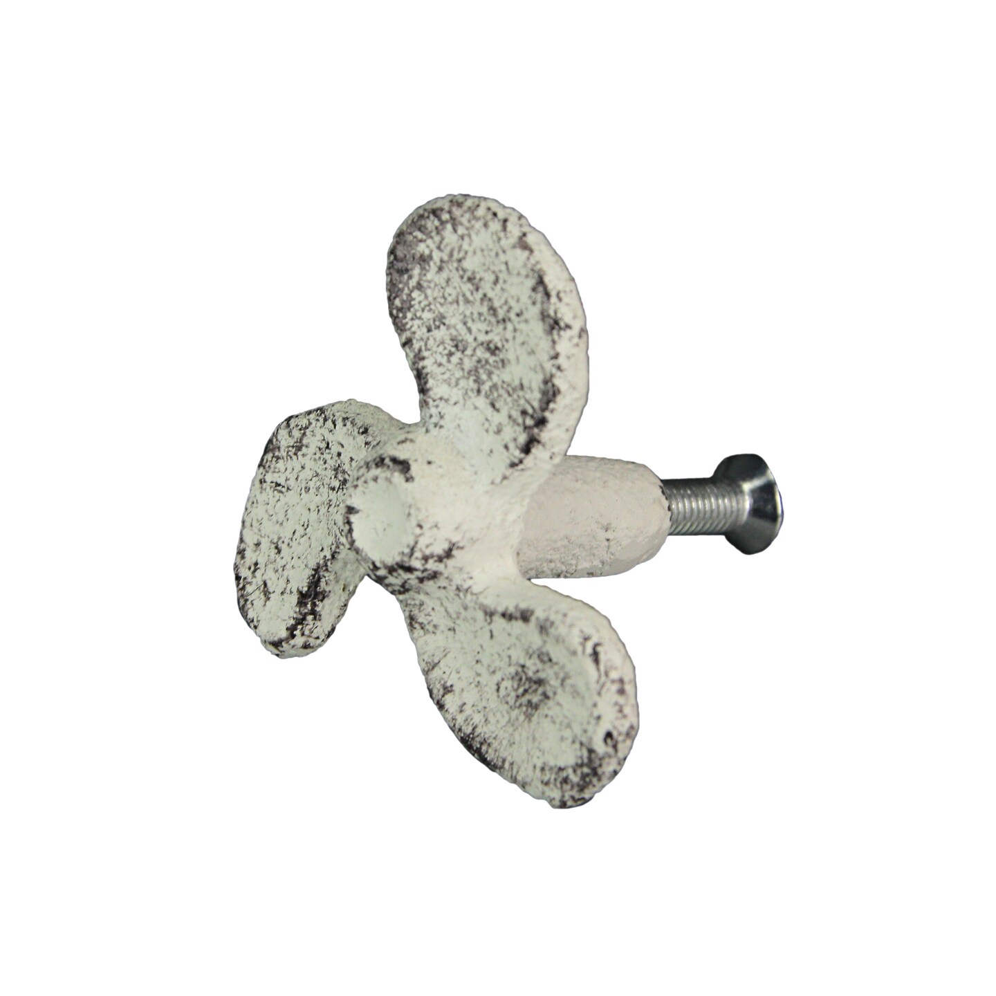 Set of 6 Cast Iron Boat Propeller Cabinet Knob Nautical Drawer Pull Decor
