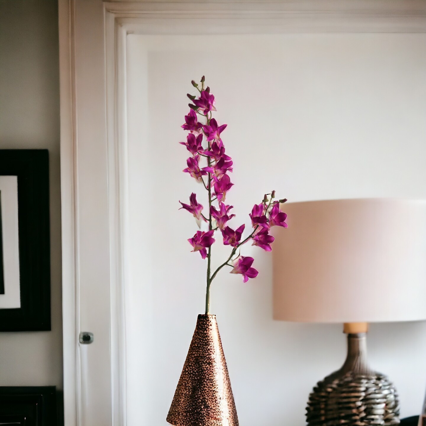 12-Pack: Real Touch Purple Dendrobium Spray by Floral Home&#xAE;