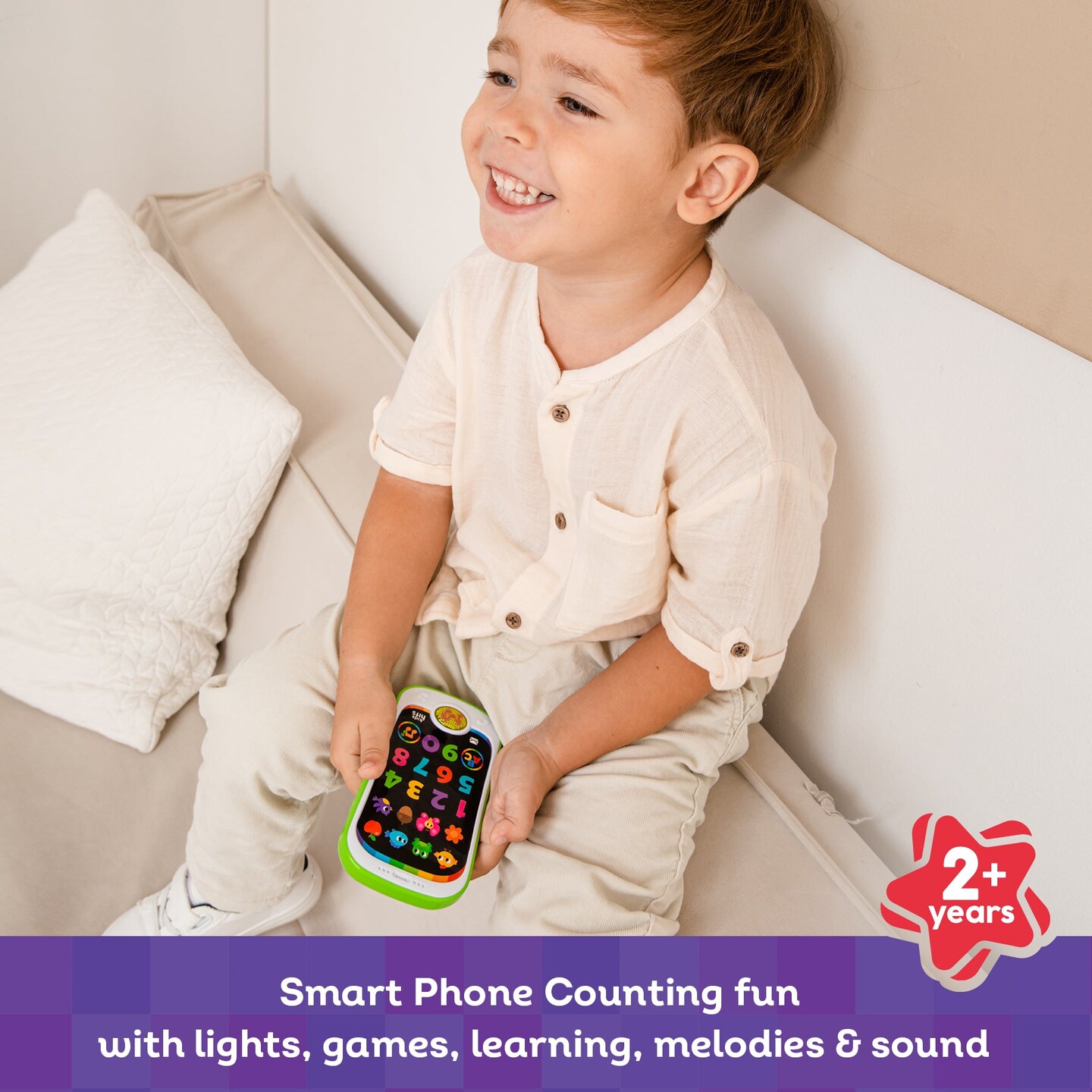 Kids Hits Educational Toddler Smart Phone Toy Counting Fun
