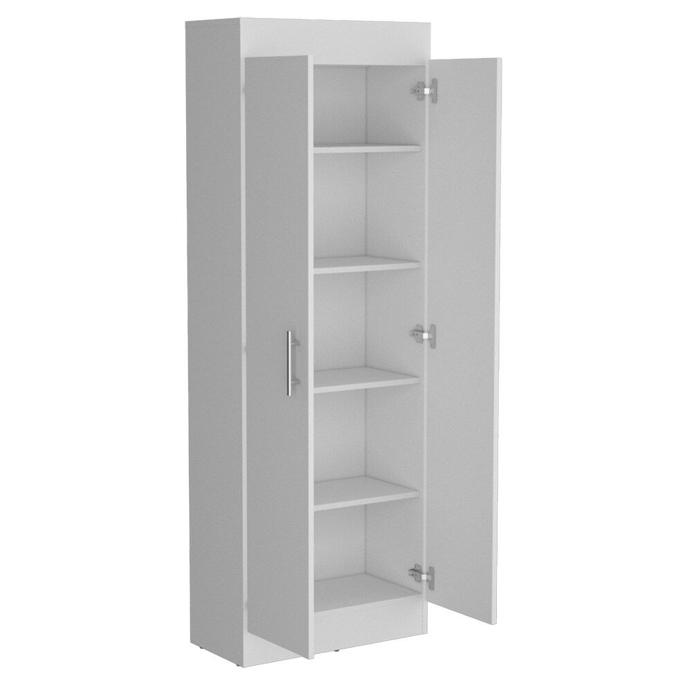 Clinton White Pantry Cabinet - 79.3 | Maximize Kitchen Storage