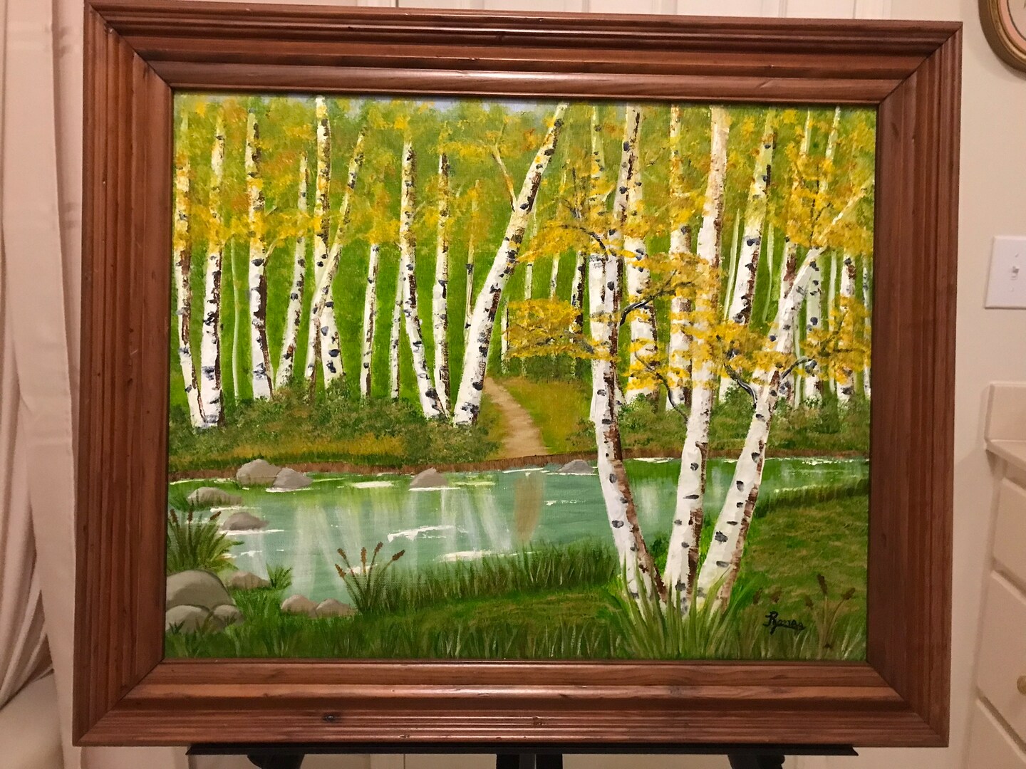 Birch Forest- Original Oil 2024 Painting