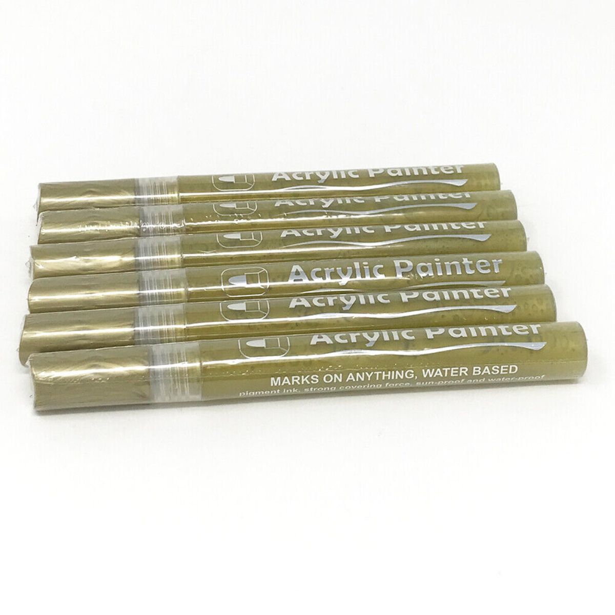 Assorted Acrylic Paint Marker Set 6pcs