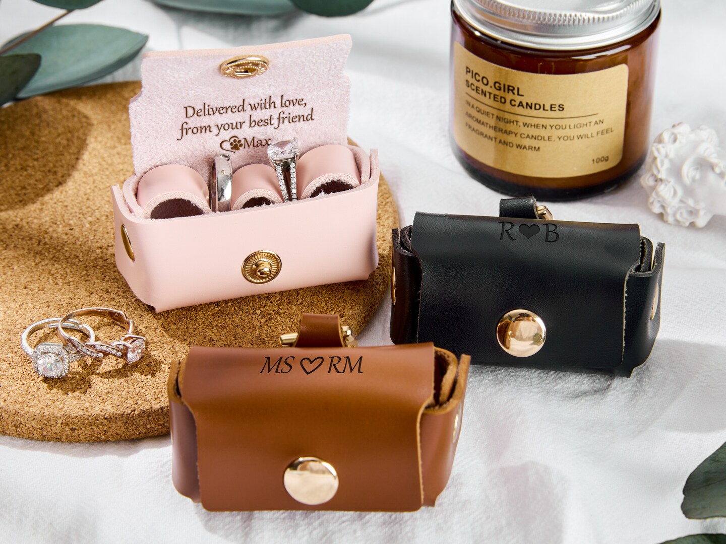 Personalised Dog Proposal Engagement Ring Pouch,alternative ring box,proposal idea,puppy