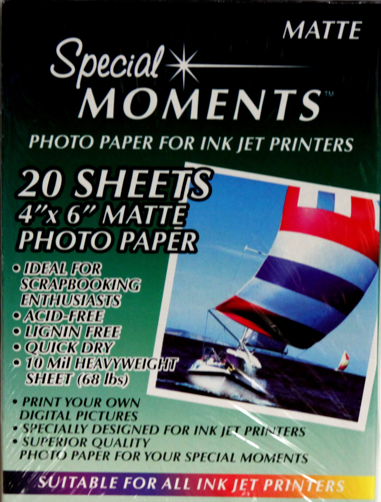 Special Moments Matte 4 x 6 Photo Paper