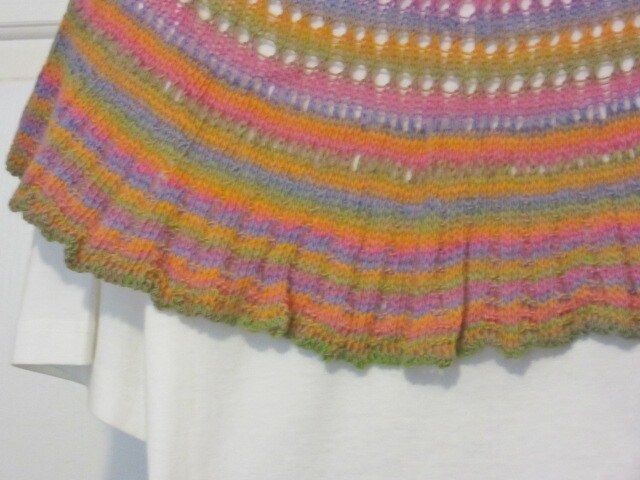 Nylon discount Handknit Shawl