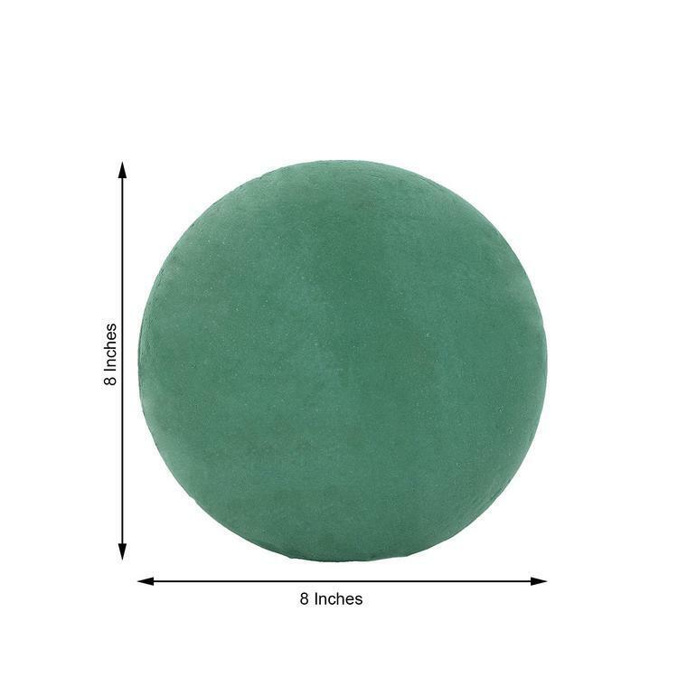 8-Inch Round Green Wet Foam Ball