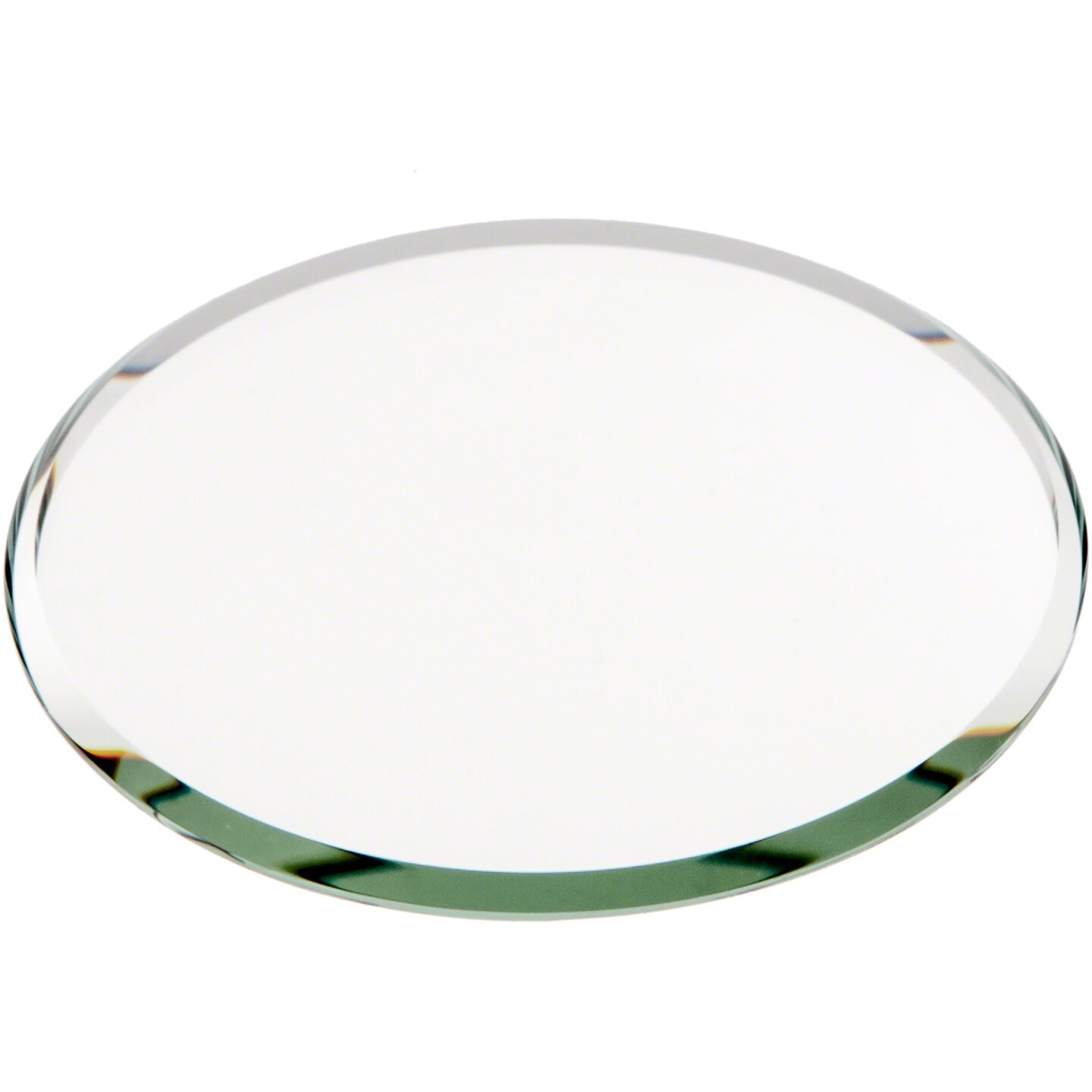 Mini 1 inch Small Round Glass Mirror Circles for Arts & Crafts Projects, 50
