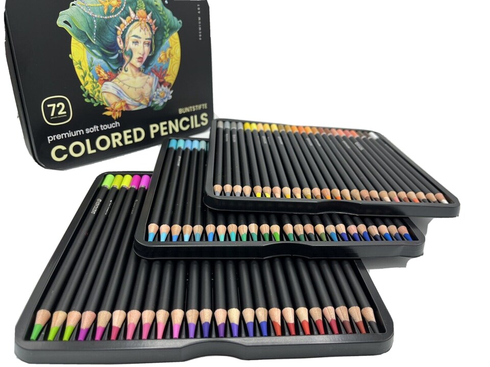 Set of 72 Premier Colored Pencils