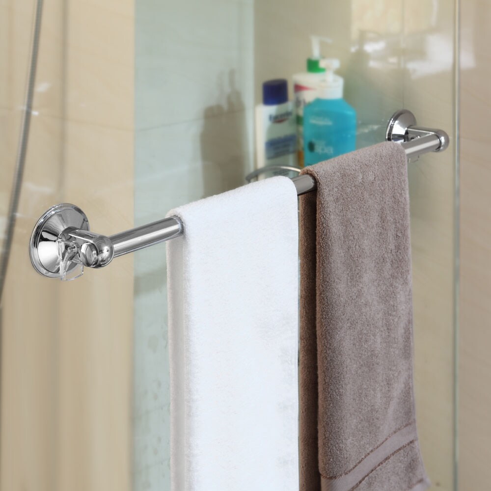 Hotelspa 18 Inch Towel Bar Stainless Steel Chrome No Tools Insta Mount 1501