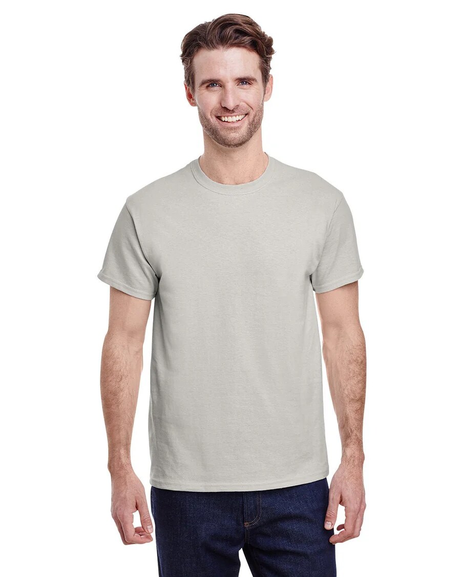 24 Pack: Gildan Ultra Cotton Short Sleeve Crewneck T-Shirt for Everyday Wear, Custom Printing, DIY Crafts & Event Use Blank Tee