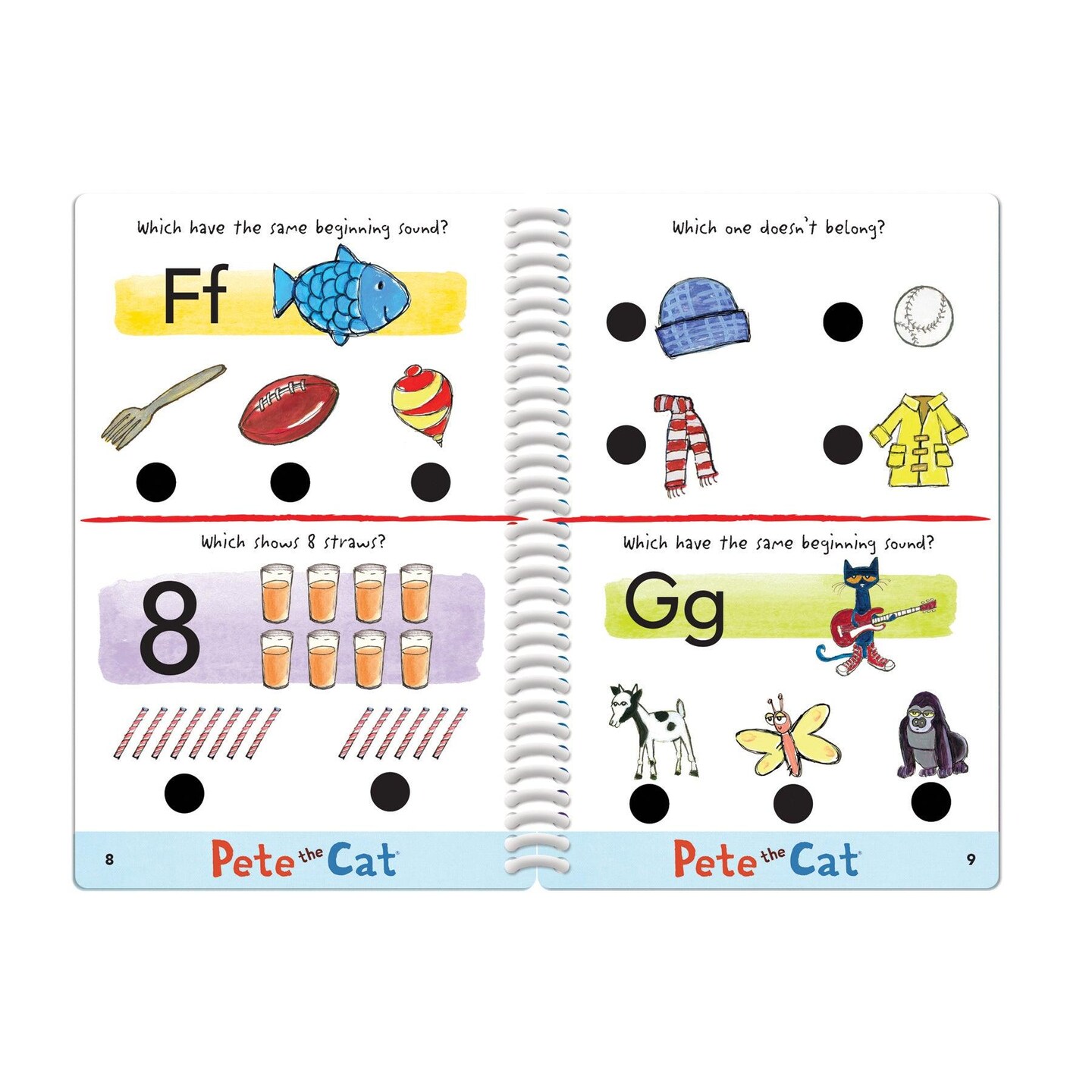 Hot Dots&#xAE; Jr. Pete the Cat Kindergarten Rocks! Set