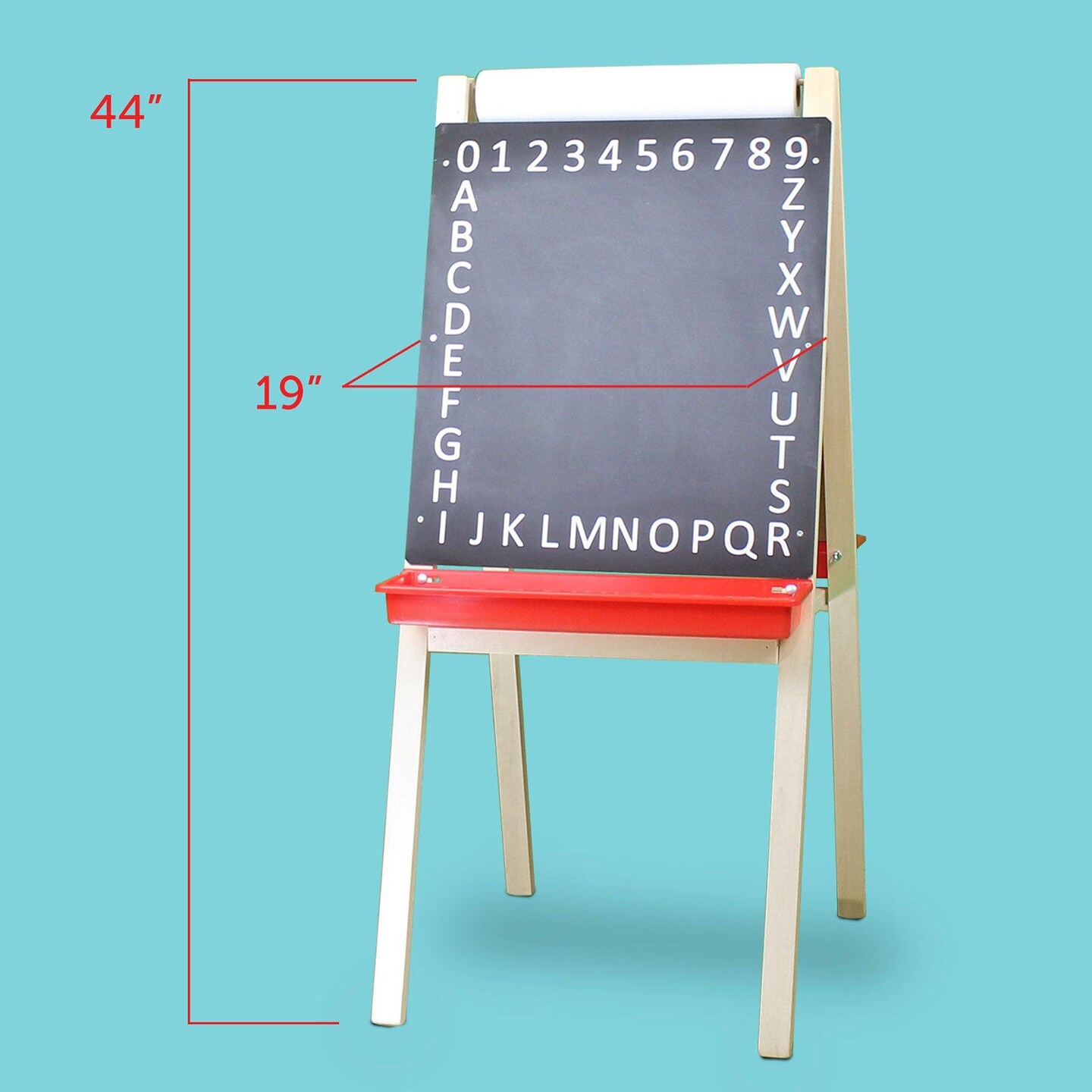 Child&#x27;s Paper Roll Easel, 44&#x22;H x 19&#x22;W