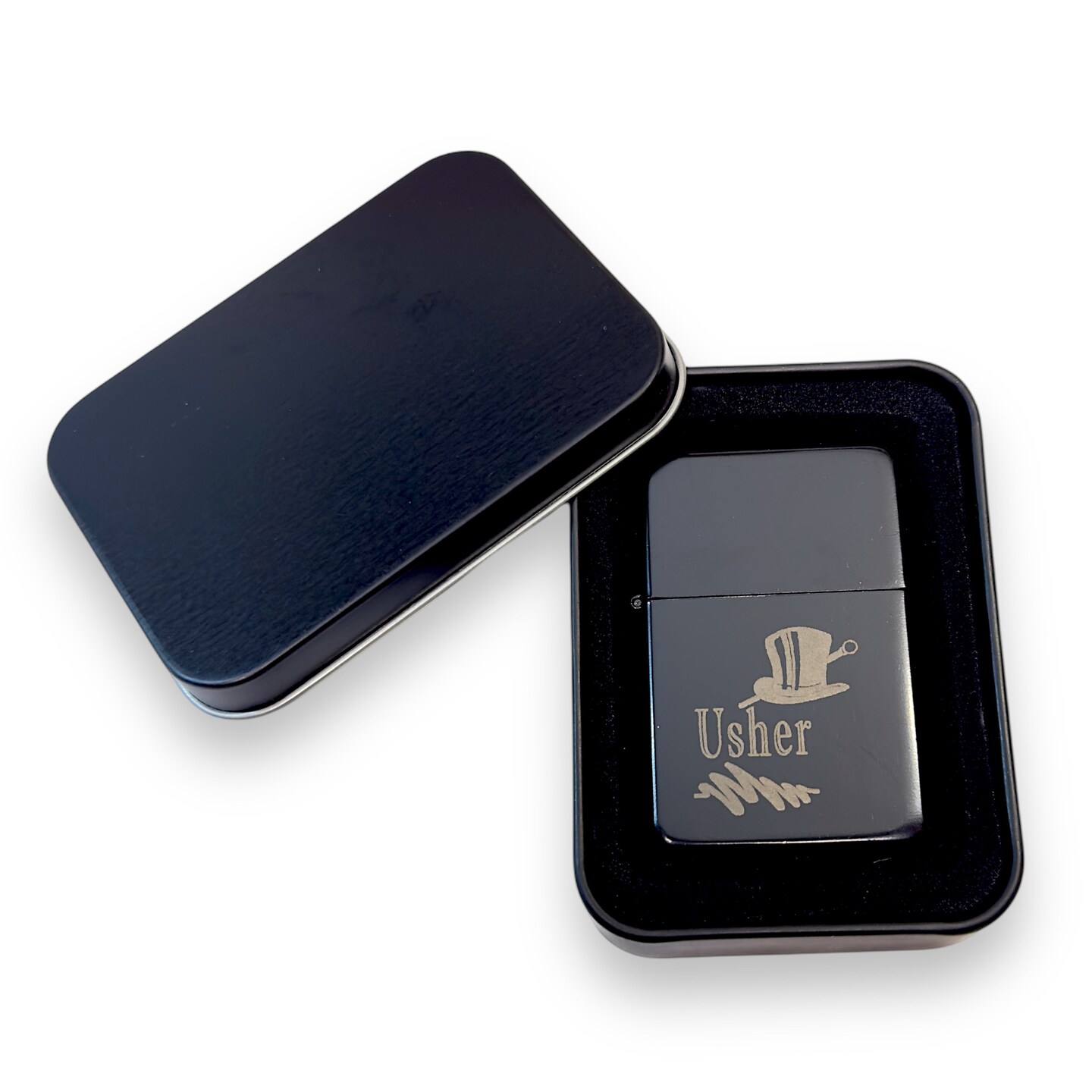 Wedding Party Gifts BEST MAN GROOMSMAN (Flasks and Lighters)