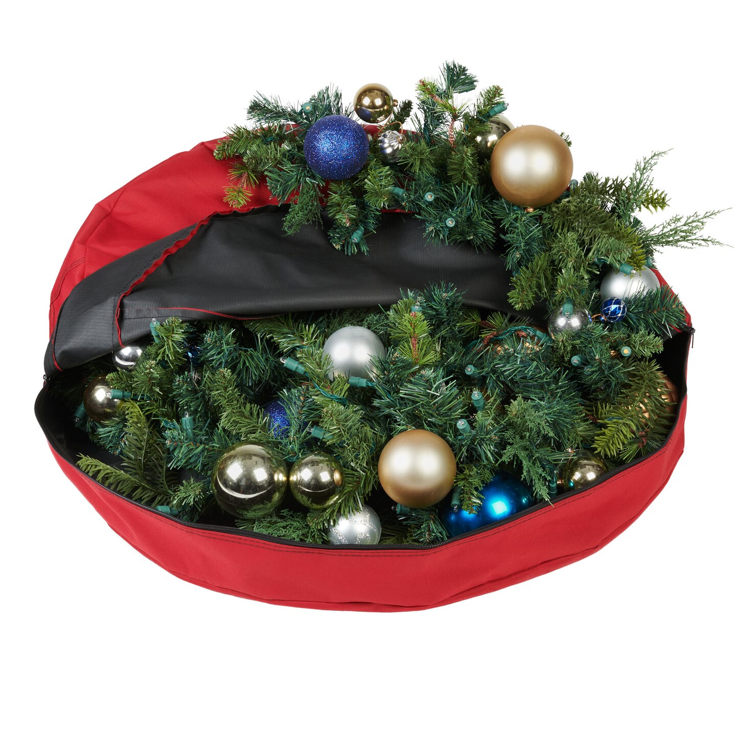 Hanging Christmas Wreath Storage Container