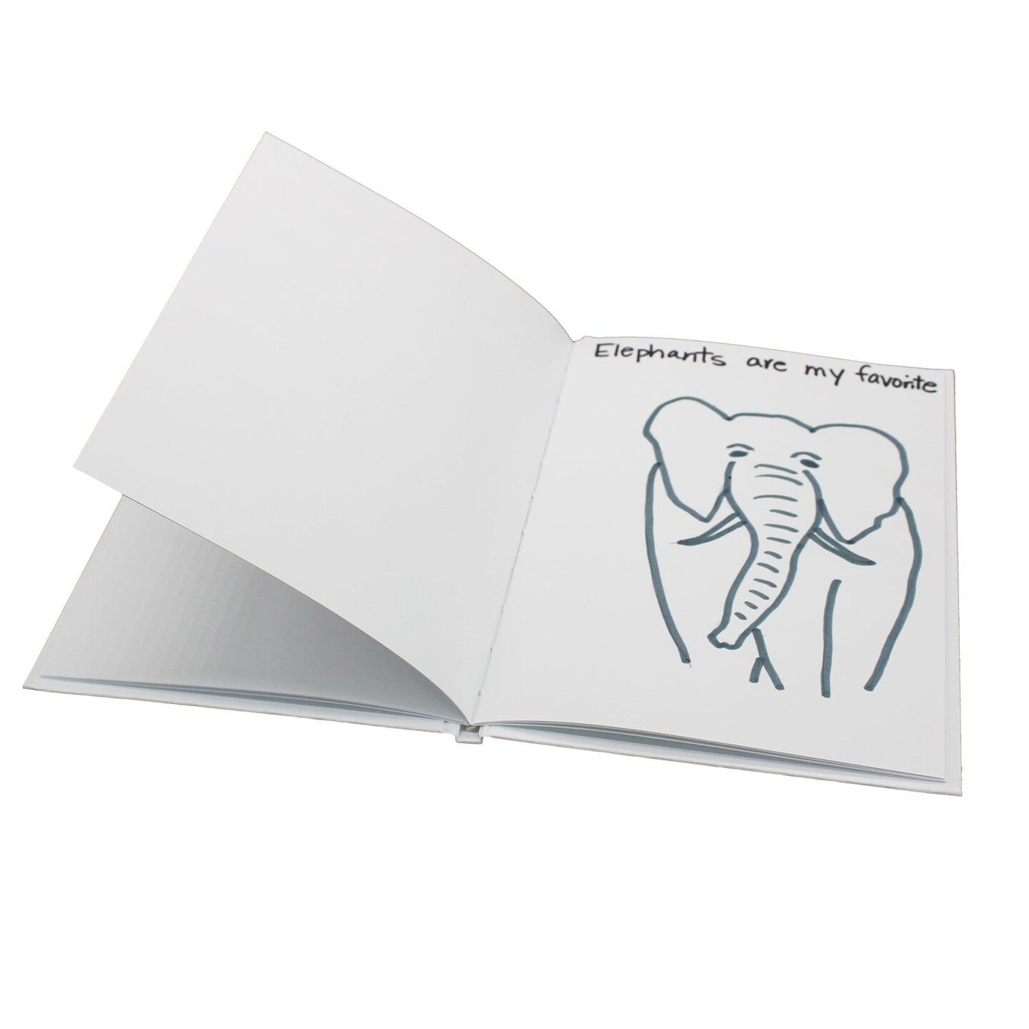 Hardcover Blank Book, 8-1/2&#x22; x 11&#x22; Portrait, Class Pack 12