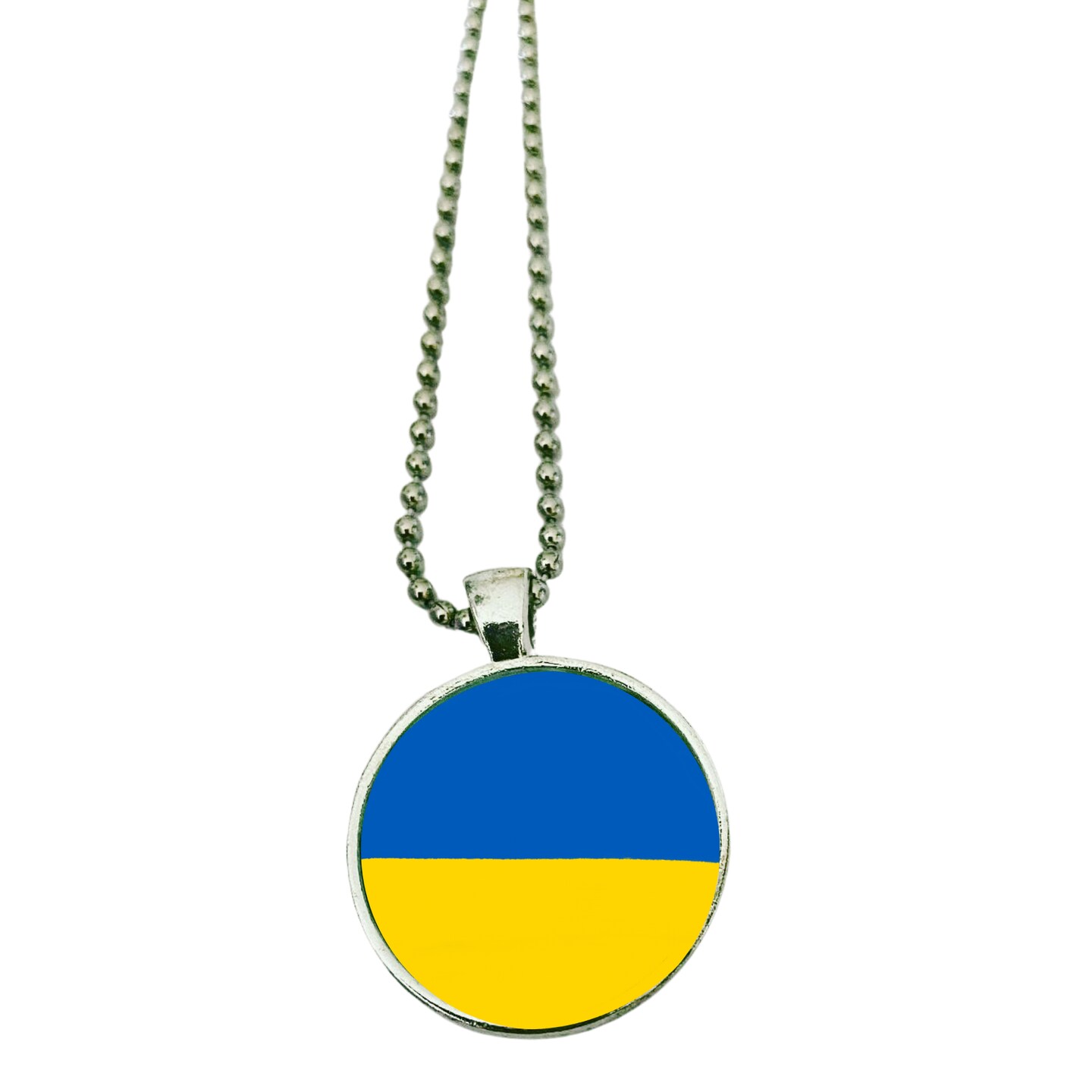 Ukraine flag deals pendent