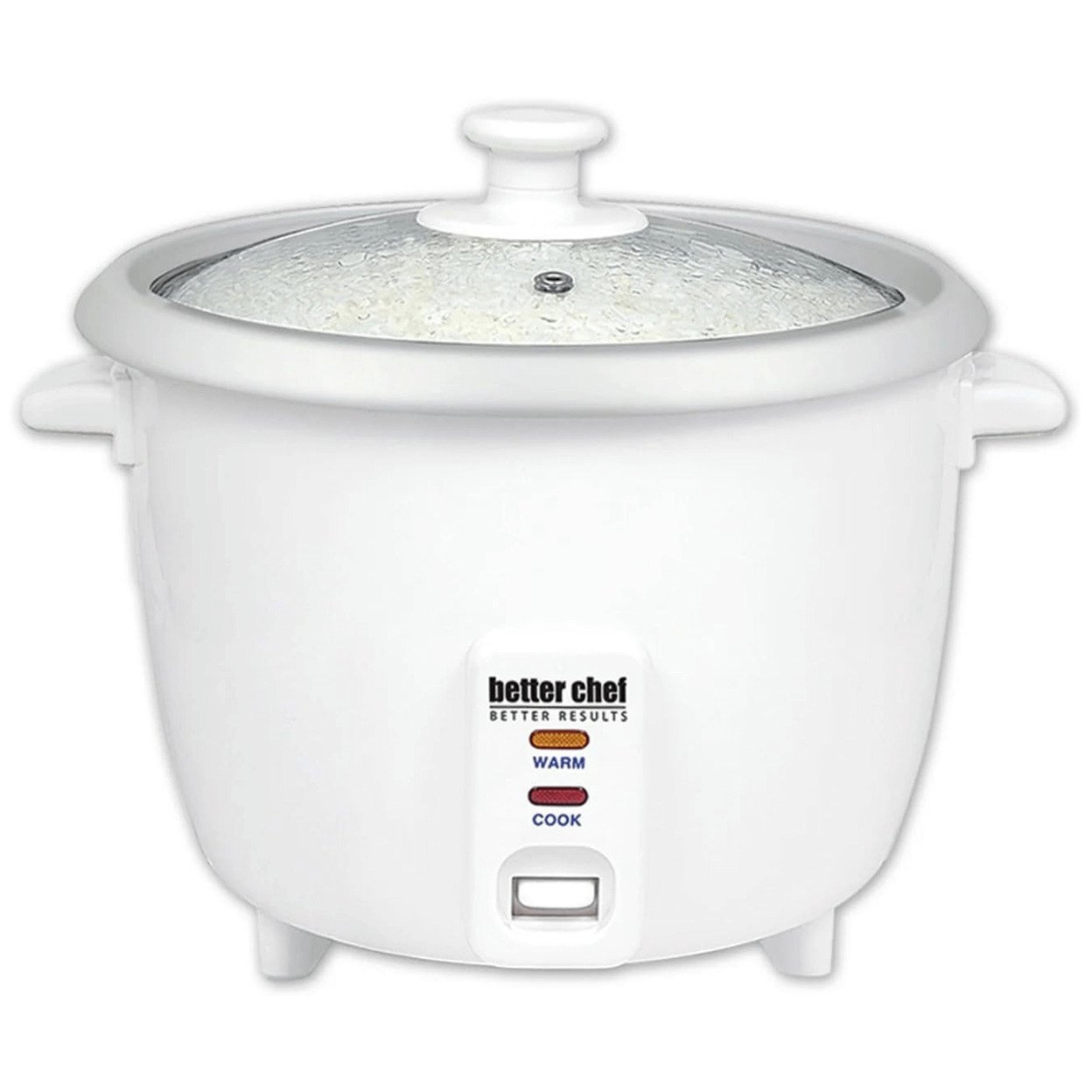 Better Chef 8-Cup - 16-Cup Cooked - Rice Cooker With Measuring Cup And Paddle