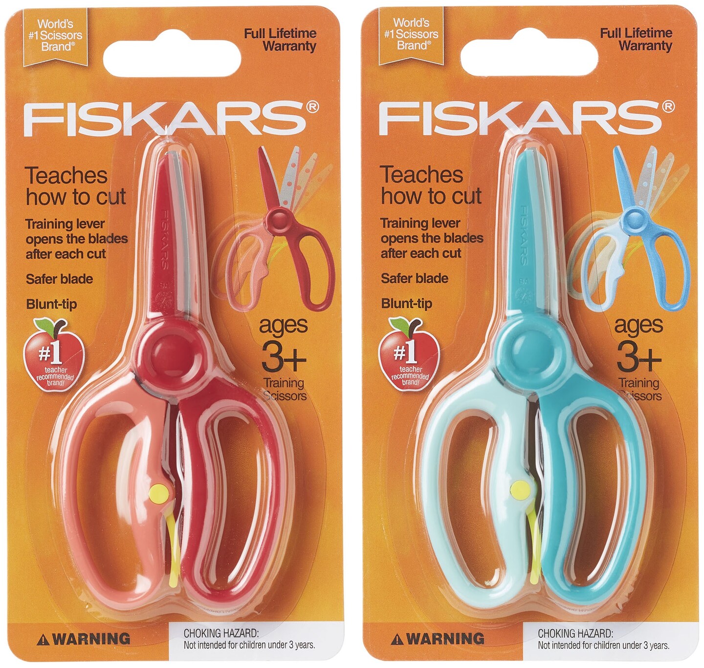 Fiskars Preschool Kids' Training Scissors-Assorted Colors