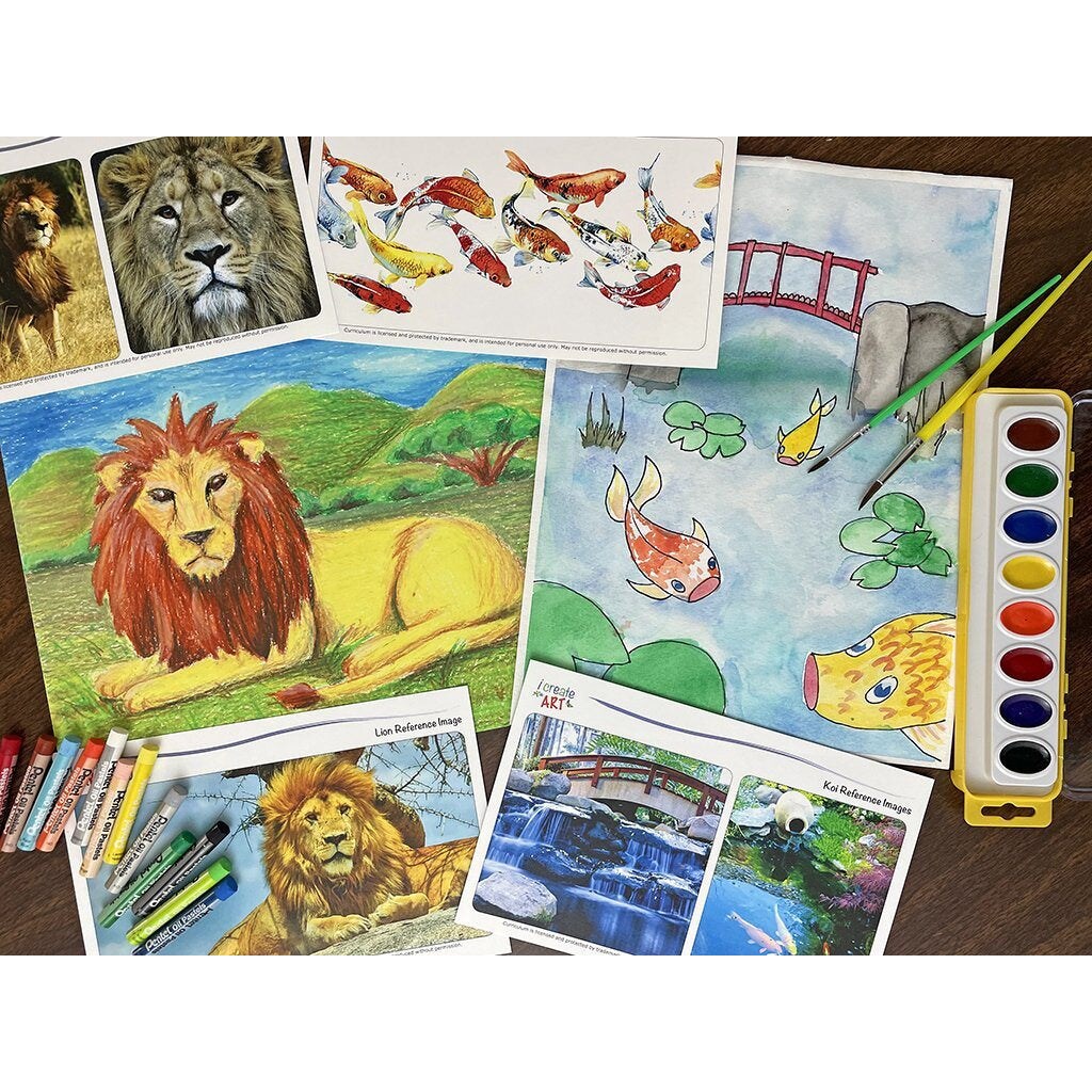 CA: Koi &#x26; Lion