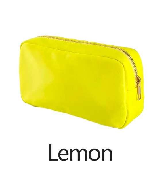 【NYで人気!!】 Lips Bright Neon Yellow Cosmetic Makeup Bag NYで人気!!】 Lips Bright Neon Yellow Cosmetic Makeup Bag