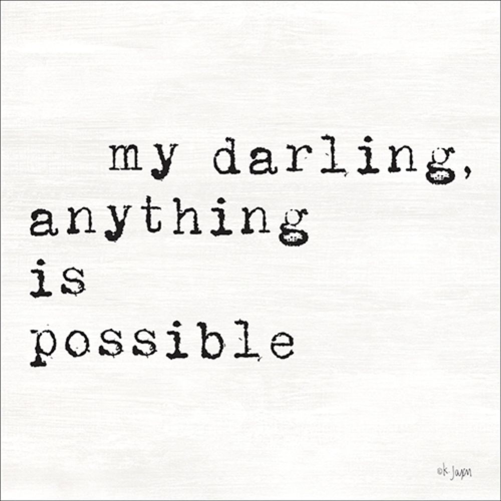 My Darling Poster Print by Jaxn Blvd. Jaxn Blvd. - Item # VARPDXJAXN123