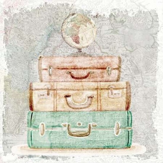 World Traveler 1 Poster Print by Kimberly Allen - Item # VARPDXKASQ426A