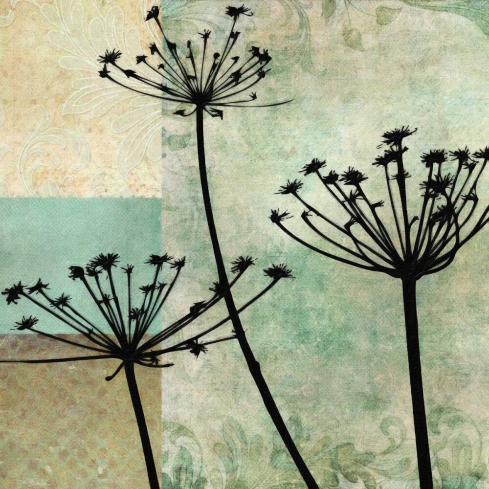 BOTANICAL SILHOUETTE I by Unknown - Item # VARPDXTGSQ152A
