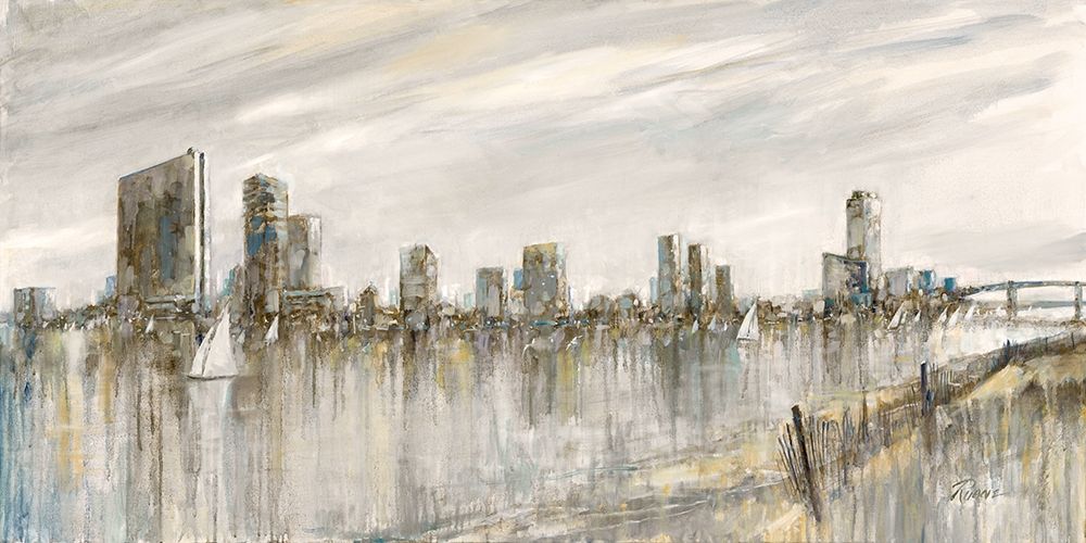 Skyline Sail Poster Print by Ruane Manning - Item # VARPDX41965