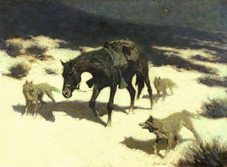 Last March Poster Print by Frederic Remington - Item # VARPDX374104