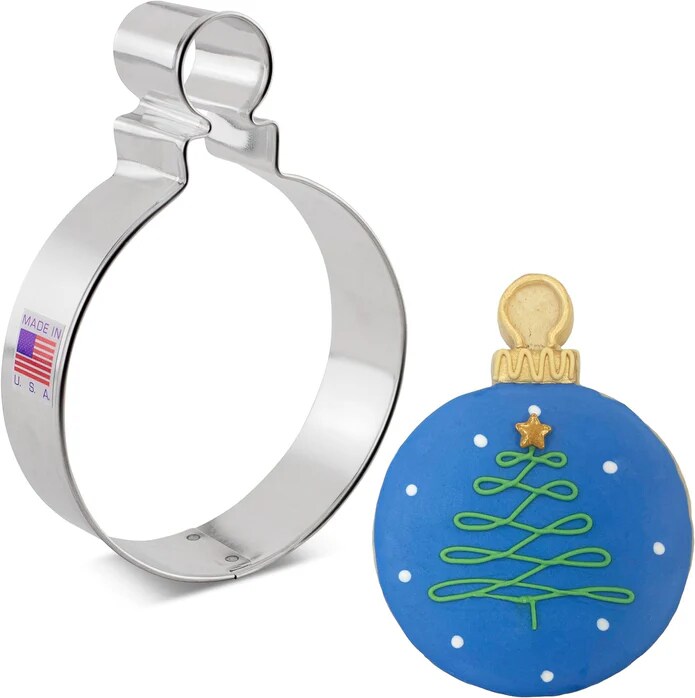 Ann Clark Christmas Ornament Cookie Cutter 4.5&#x22;