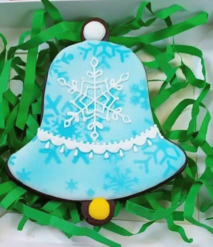 Ann Clark Christmas Wedding Celebration Church Bell Cookie Cutter, 3.5&#x22;