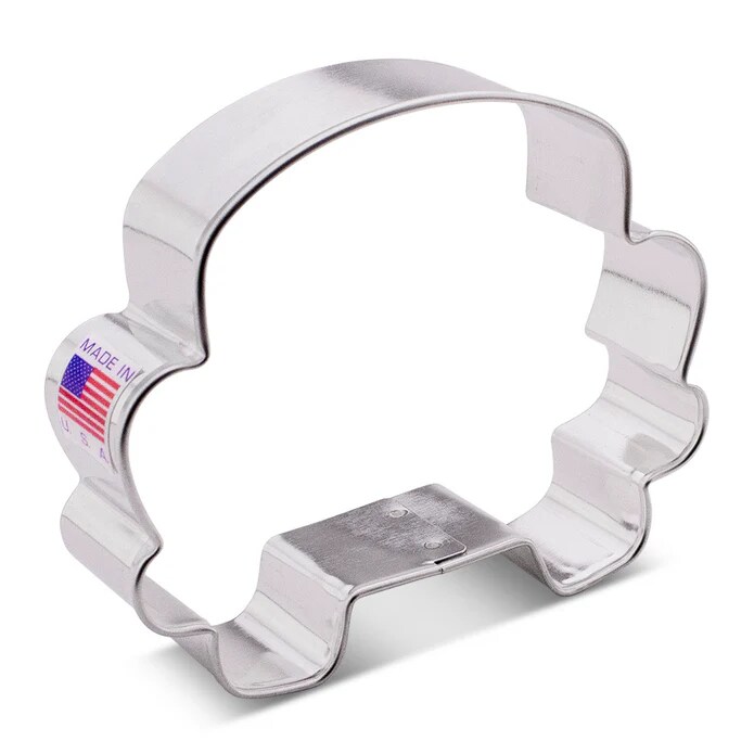 Ann Clark Front Facing Car Cookie Cutter, 3.75&#x22;