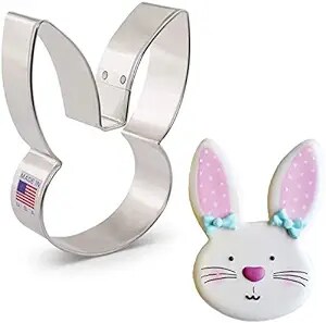 Ann Clark Easter Bunny Cookie Cutter, 4.25&#x22;