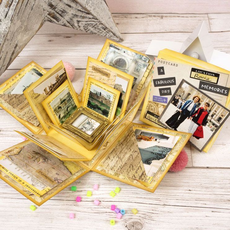 Hunkydory Crafts Exploding Boxes Ink Me! Project Kit