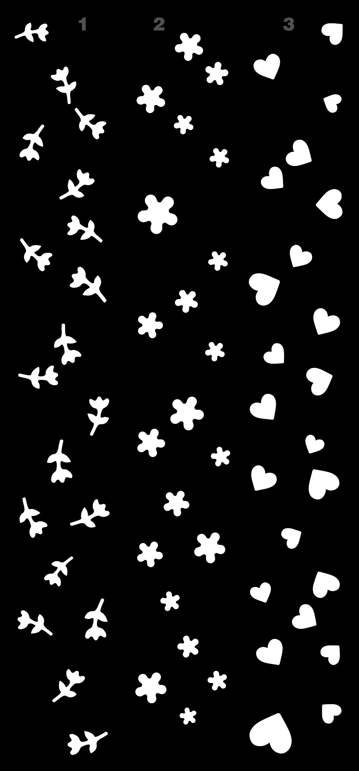 Creative Expressions  Ditsy Print Washi Strip Layering Stencil