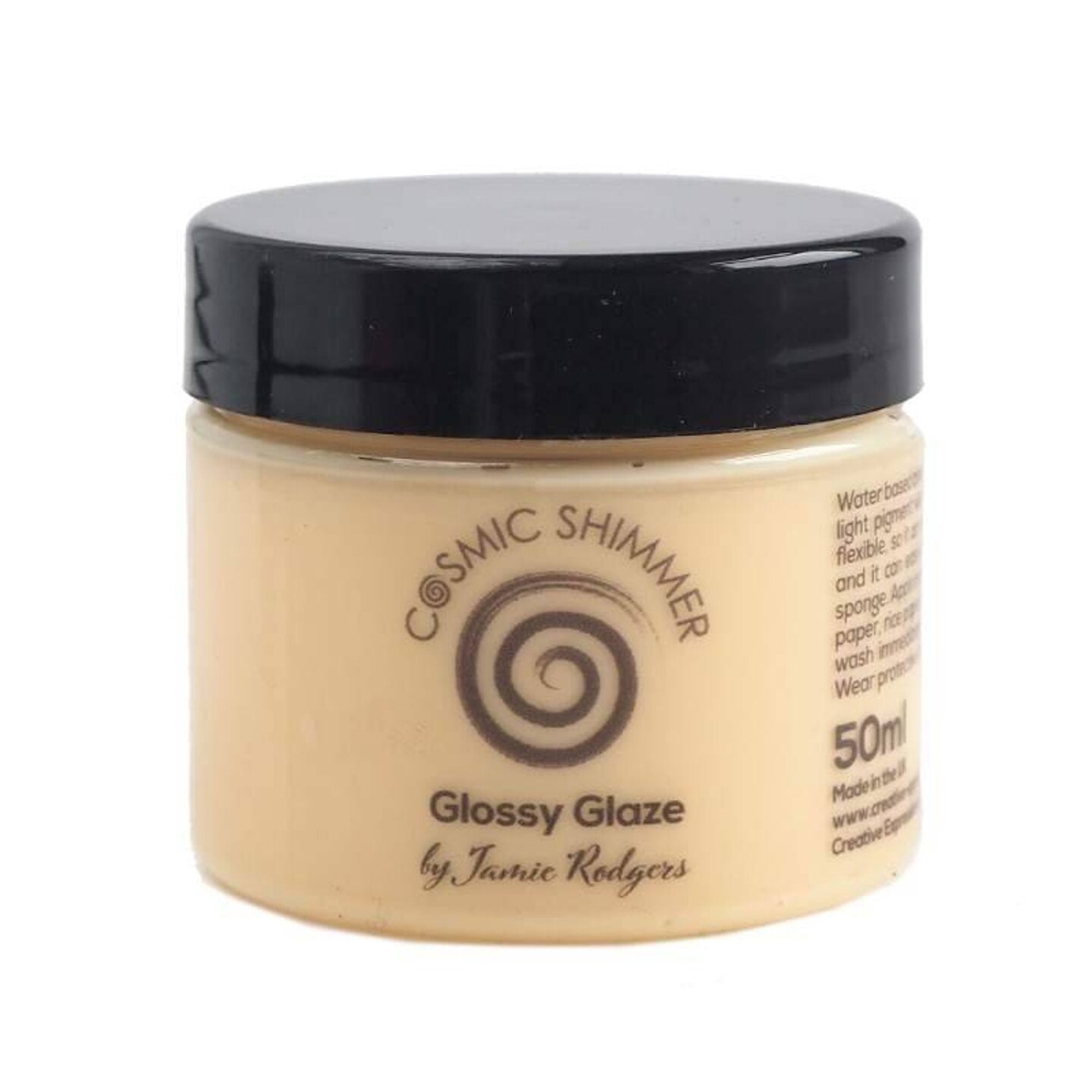 Cosmic Shimmer  Glossy Glaze 50ml - Blush Pink