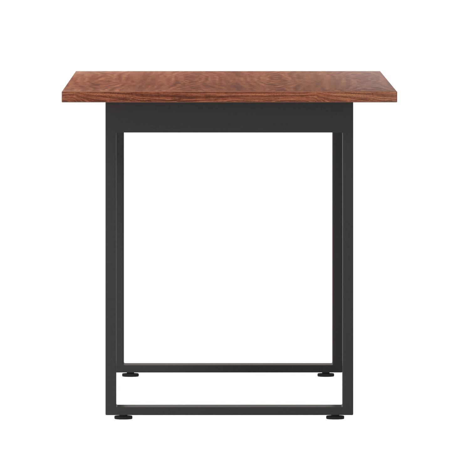 Emma and Oliver Remy 60x30 Dining or Gaming Table with Double Sided Laminate Table Top and Heavy Duty U-Frame Steel Base