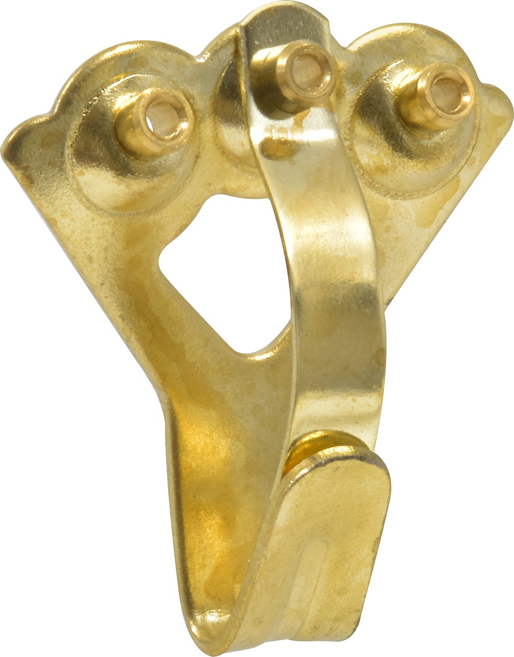 Picture Hangers, Art Hangers, Kid Safe, Brass, Reusable Picture Hooks, 10-75lb (Value Pack)