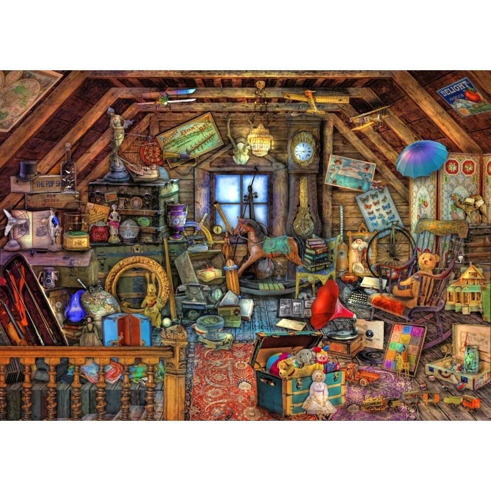 Hidden Object Attic Poster Print By Aimee Stewart