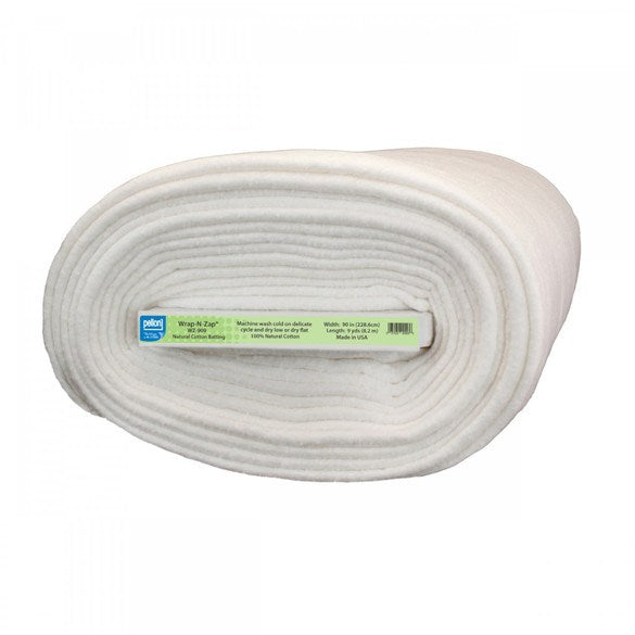 Pellon Wrap n Zap - microwave safe batting  (by the yard)
