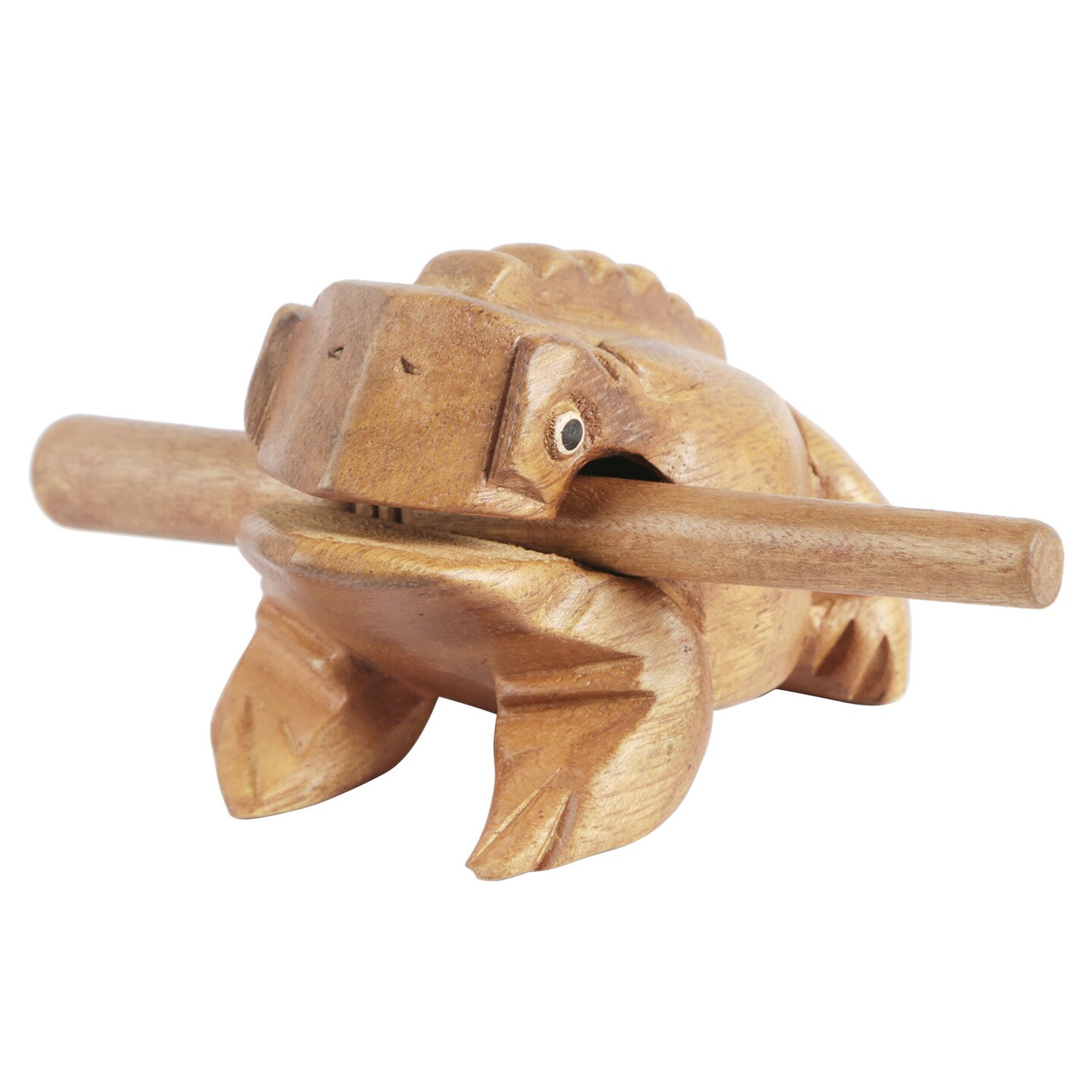 Global Phoenix Fun Wooden Frog Percussion Instrument